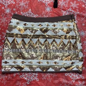 Medium sequin skirt